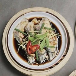 ปลากระพงนึ่งซีอิ๊ว