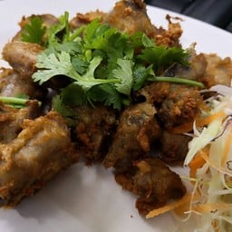 ซี่โครงหมูทอดกระเทียม