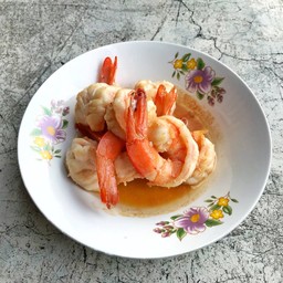 กุ้งผัดน้ำปลาดี