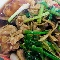 เนื้อปลาน้ำแดง