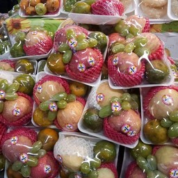 แพ็คผลไม้ มงคล แบบผลไม้3ชนิด,5ชนิด สำหรับไหว้พระ ไหว้เจ้า