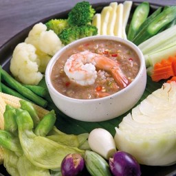 น้ำพริกกะปิกุ้งสด