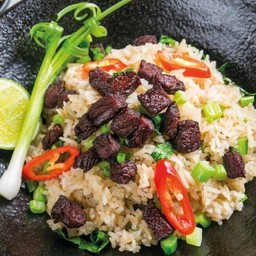 ข้าวผัดเนื้อเค็ม