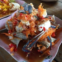 ส้มตำเด็กวัด สวนทับสะแก