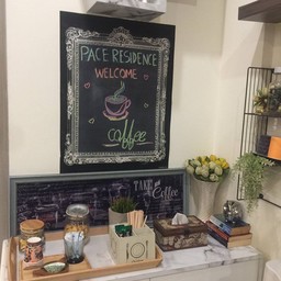 กาแฟ นำ้ร้อน นำ้เย็น มีหัยดื่มฟรี 24 ชม