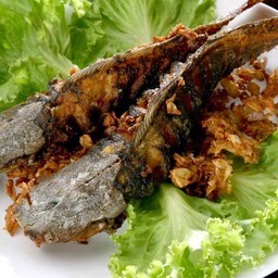 ปลาดุกทอดกระเทียม