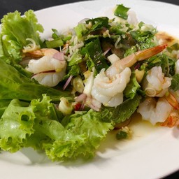 กุ้งพล่า