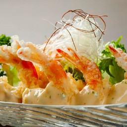 กุ้งทอดมายองเนส