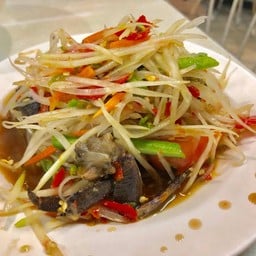 เส้นมะละกอคือดี รสชาดคือดี เสียตรงใช้ปูจืด มิใช่ปูเค็ม