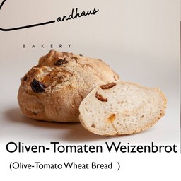 Wheat Tomato & Olive Bread