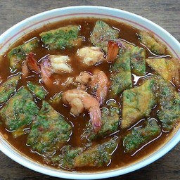 แกงส้มชะอมกุ้ง