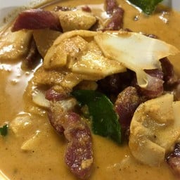 แกงคั่วหน่อไม้ เนื้อเค็ม