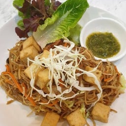 หมี่ซั่วเต้าหู้เห็ดหอม สไตล์ฮ่องกง