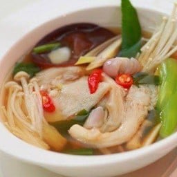 ต้มยำเห็ดเจ