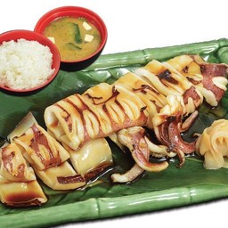 ปลาหมึกย่าง (เซ็ท)