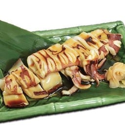 ปลาหมึกย่าง (จานเดี่ยว)