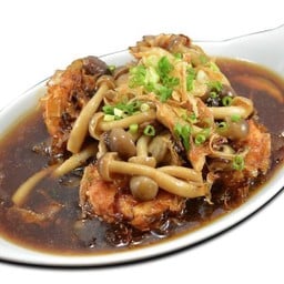 เต้าหู้ทอด ซอสญี่ปุ่น