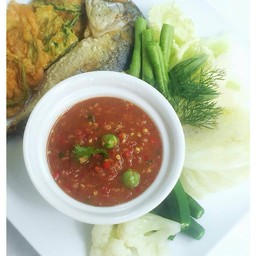 น้ำพริกกะปิปลาทูทอด