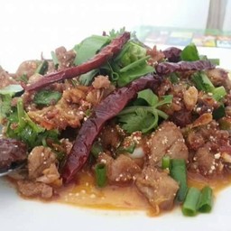 ลาบเป็ดย่าง