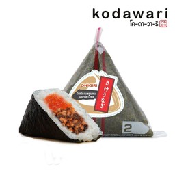 Ikura & Unagi Onigiri ข้าวปั้นไข่ปลาแซลมอนและปลาไหล