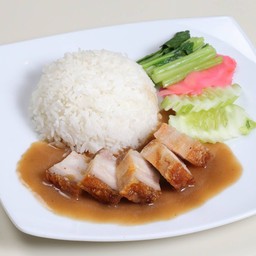 ข้างหน้าหมูกรอบ