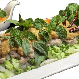 ยำแม่มด (ยำขนมจีน) ครัวคุณต๋อย อร่อยสุดๆ