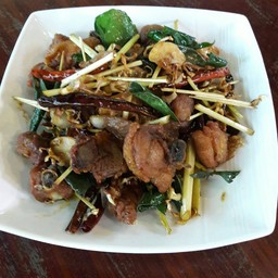 ไก่คั่วตะไคร้