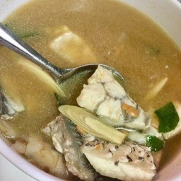 เนื้อปลากะพงต้มเต้าเจี๊ยว