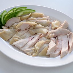 ไก่สับจานใหญ่