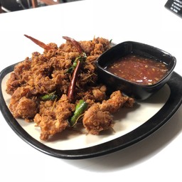 ข้อไก่ทอดพริกหม่าล่า