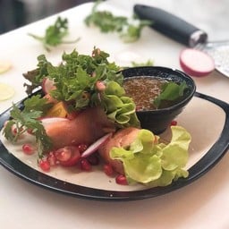 แซลมอนรมควันวาซาบิ