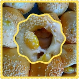 ขนมปัง เผือกกวน+แปะก๋วย