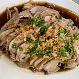 เนื้อเป็ดครึ่งตัว (เลาะกระดูก) หากลูกค้าต้องการกระดูกกลับบ้านด้วย แจ้งได้เลยนะคะ