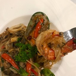 สปาเกตตี้ทะเล อร่อยจัดจ้าด กลมกล่อมมาก