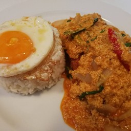 กะหรี่ทงคัตสึ +ไข่ดาว