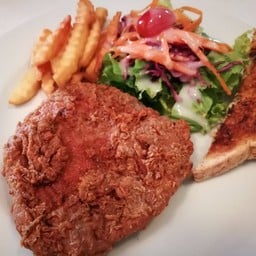 เต็กหมูชุปแป้งทอด (ทงคัตสึ)