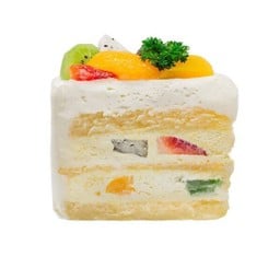 Mixed Fruit Custad Cake