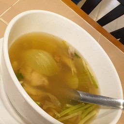 แกงจืดปลากะพงเกี่ยมฉ่าย
