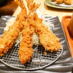 ชุดข้าวกุ้งชุบเกล็ดขนมปัง (340THB)