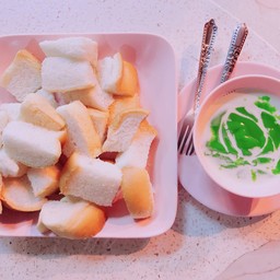 รังนก ขนมปังสังขยา