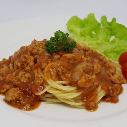 สปาเก็ตตี้โบโลเนสหมู