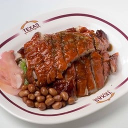 เป็ดย่างอบน้ำผึ้ง จานใหญ่