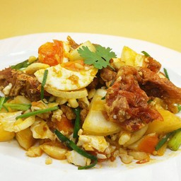 ปูนิ่มผัดไข่เค็ม