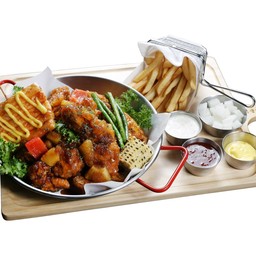 ไก่ซอสสัปปะรด