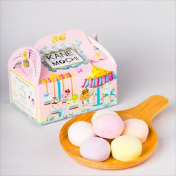 ชุดโมจิไอศกรีมรสผลไม้รวม 6 ลูก (Mixed Fruit Mochi Icecream Set 6 Pieces)