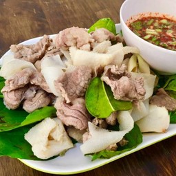 เนื้อน่องลายลวกจิ้ม