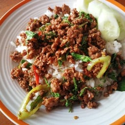 อาหารตามสั่งข้างสำนักงานเขตฯ