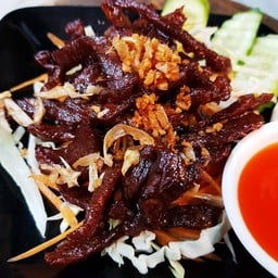 เนื้อแดดเดียวทอด