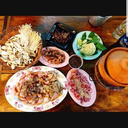 จิ้มจุ่มเนื้อ+ตับ+ผ้าขี้ริ้วขาว