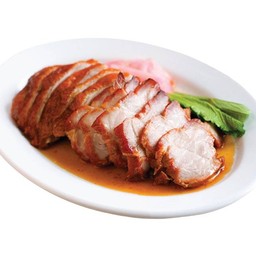 เป็ดย่างฮ่องกง+หมูแดงย่าง